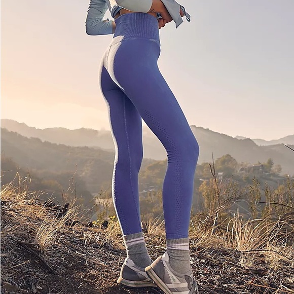 FREE PEOPLE Good Karma Leggings High-Rise 7/8 Length - Picture 2 of 8